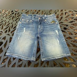 MISS ME SIZE 25 BOYFRIEND JEAN SHORTS NWT